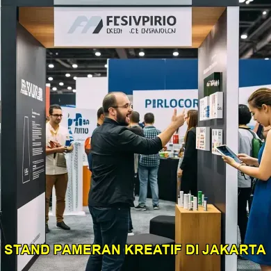 stand pameran kreatif di Jakarta